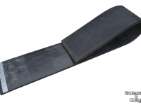 Rubber yard scraper Qmac RUBBERMAT 3.20 ZONDER STAAL