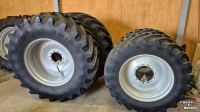Wheels, Tyres, Rims & Dual spacers  Trelleborg 750/70R44 + 650/60R38
