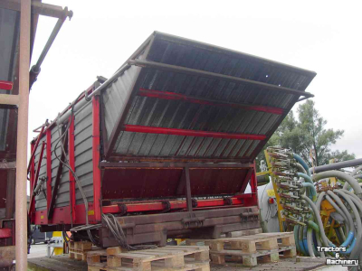 Elevated dumptrailer  Overlaadwagen/Hooglosser