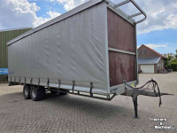 Sailcloth wagon / Harvester wagon  V.d. Beucken Oogstwagen / Oogsttrailer / Zeilwagen