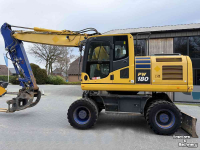 Excavator mobile Komatsu PW180-10