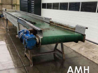 Conveyor  8000X900 MM TRANSPORTBAND VLAKKE BAND FLAT BELT CONVEYOR BELT FLACHBAND FÖRDERBAND