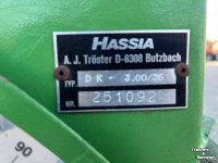 Seed drill Hassia Zaaimachine dk 300 3.00/35