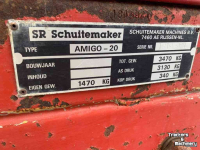 Silage-block distribution wagon Schuitemaker Amigo 20 zelfladend en voordoseerband