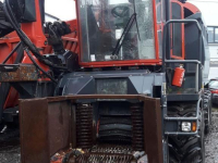 Wood shredder Greentec Greentruck zelfrijdende versnippercombi