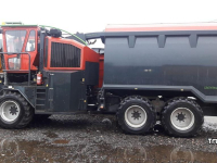 Wood shredder Greentec Greentruck zelfrijdende versnippercombi