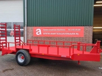 Low loader / Semi trailer  Oprijwagen Bakkenwagen