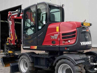Excavator mobile Yanmar B75W Bandenkraan Wielkraan Nieuw