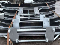 Rubber yard scraper Roo Rubber Vuilschuiver / Rubberschuif / Modderschuif / Erfschuif / Mestschuif met Lepelinsteek