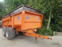 Dumptrailer Vaia 14 ton op brede banden