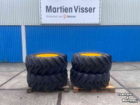 Telescopic Wheelloader Michelin 460/70R24 Band + velg JCB