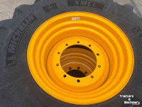 Telescopic Wheelloader Michelin 460/70R24 Band + velg JCB