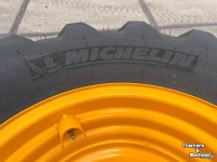 Telescopic Wheelloader Michelin 460/70R24 Band + velg JCB