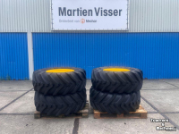 Telescopic Wheelloader Michelin 460/70R24 Band + velg JCB