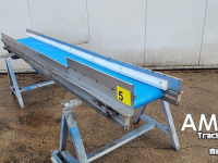 Conveyor  Vlakke band 3350X440 TRANSPORTBAND VLAKKE BAND FLAT BELT CONVEYOR BELT FLACHBAND FÖRDERBAND