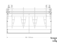 Silage Grabbucket / Grabfork Qmac PELIKAANBAK 130 CM COMPACT