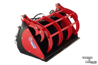 Silage Grabbucket / Grabfork Qmac PELIKAANBAK 130 CM COMPACT