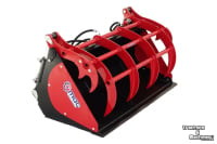 Silage Grabbucket / Grabfork Qmac PELIKAANBAK 130 CM COMPACT
