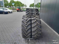 Wheels, Tyres, Rims & Dual spacers Mitas 540/65R38 & 440/65R28