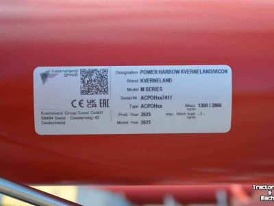 Rotary Harrow Kverneland M SERIE