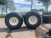 Wheels, Tyres, Rims & Dual spacers Michelin Mega X BIB 1050/50R32