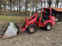Wheelloader Weidemann 1240lp shovel laag model