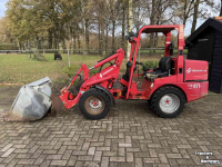 Wheelloader Weidemann 1240lp shovel laag model