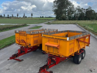 Dumptrailer Miedema Prestige 85 2 stuks