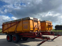 Dumptrailer Miedema Prestige 85 2 stuks