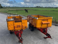 Dumptrailer Miedema Prestige 85 2 stuks