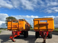Dumptrailer Miedema Prestige 85 2 stuks