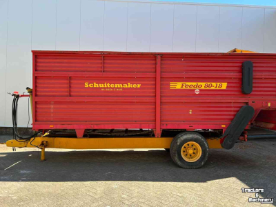 Forage feedwagon / Forage dosage wagon Schuitemaker Feedo 80-18