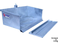 Tractor tipping boxes Qmac trekkerbak 1.50 CAT1 Gegalvaniseerd