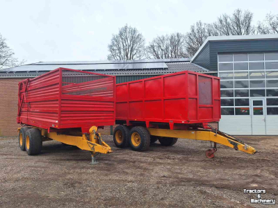 Silage wagon Schuitemaker Zelfbouw silagewagen