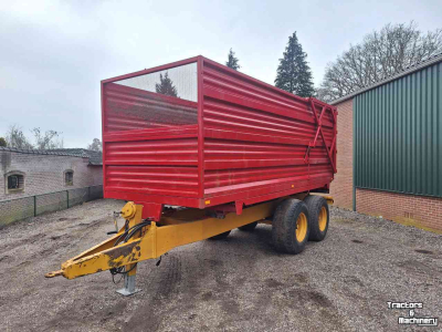 Silage wagon Schuitemaker Zelfbouw silagewagen