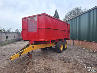 Silage wagon Schuitemaker Zelfbouw silagewagen