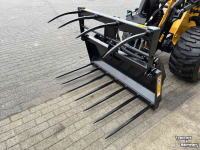 Manure Grabs JCB Mestgrijper Silagegrijper 140 cm minishovel Euro ophanging JCB