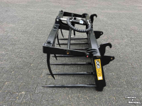 Manure Grabs JCB Mestgrijper Silagegrijper 140 cm minishovel Euro ophanging JCB