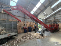 Cutting- / Splitting machine  Houtklover Hakki Pilke HP55 PRO houtkloverset voorraadtafel en afvoerband