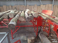 Cutting- / Splitting machine  Houtklover Hakki Pilke HP55 PRO houtkloverset voorraadtafel en afvoerband