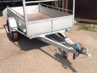 Car trailer up to 3500 Kg Gerlsma 125×250 geremd
