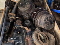 Used parts for tractors Case-IH ZF APL345 vooras onderdelen