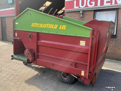 Silage-block distribution wagon Strautmann BVW Blokkenwagen doseerwagen voermachines