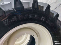 Wheels, Tyres, Rims & Dual spacers Trelleborg 540/65R28 100% TM 800