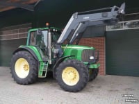 Tractor John Deere 6820 AP quicke lader lucht