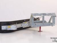 Rubber yard scraper Qmac 180 MECH SCHUIN+HOEK SCHAFFER BORD