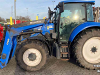 Tractors New Holland T 5.105 + Quicke Frontlader Q46