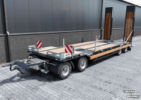 Low loader / Semi trailer  Twente Trailer 4 asser dieplader Nieuw