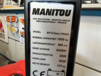 Electrical pallettruck Manitou EP15 Easy