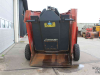 Vertical feed mixer Trioliet Gigant 700 voermengwagen zelfladende voerwagen snijbord bewegende messen